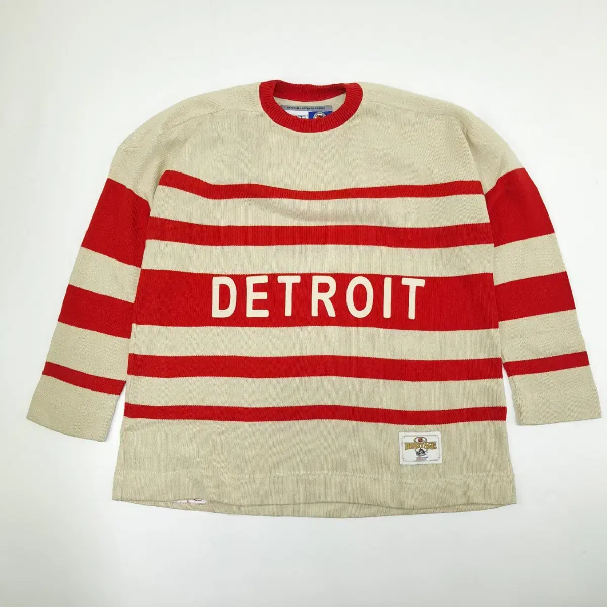 (CS413)XL NHL CCM헤리티지 에디션 디트로이트 레드윙스knit